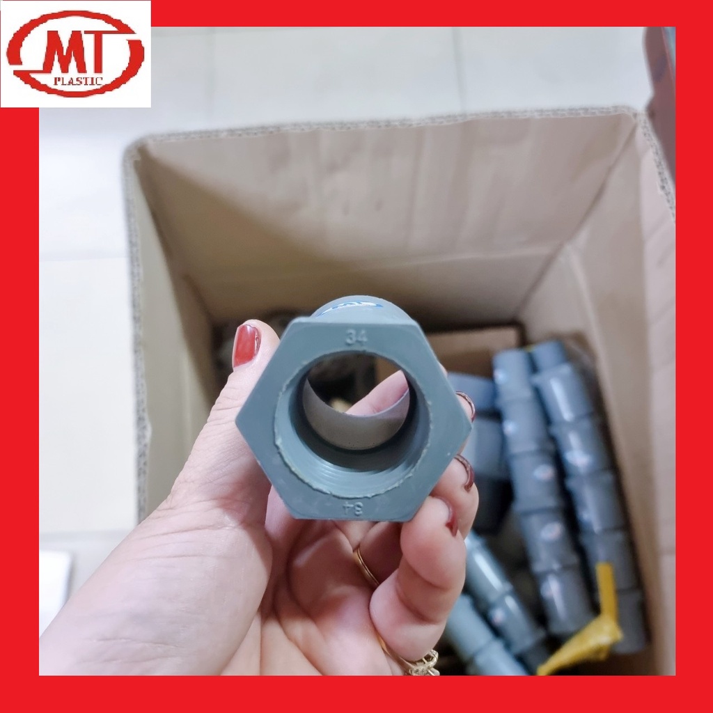 Nối răng trong 21,27,34 nhựa pvc
