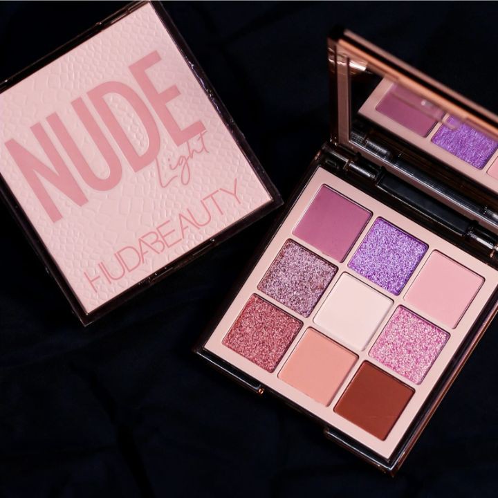 Bảng màu mắt Huda Beauty Nude Obsessions Light 9 ô