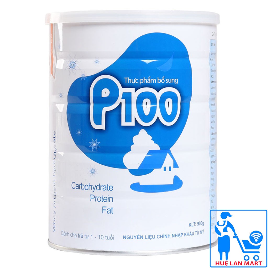 [CHÍNH HÃNG] Sữa Bột P100 Hộp 900g