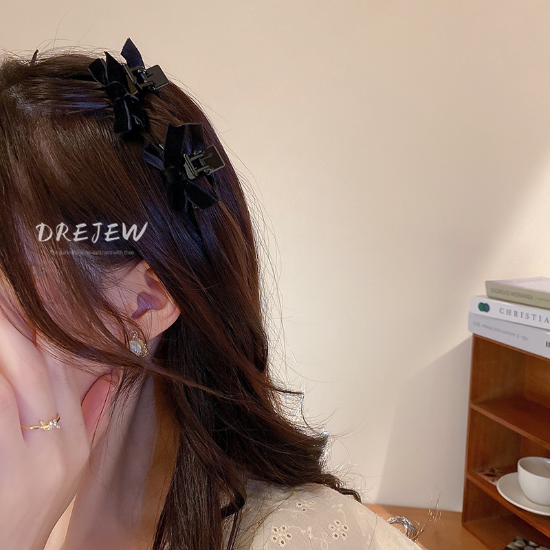 Kẹp tóc nơ DREJEW phong cách công chúa ngọt ngào thời trang