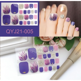 Miếng dán móng chân  - Sticker dán móng chân 3D không thấm nước, N1