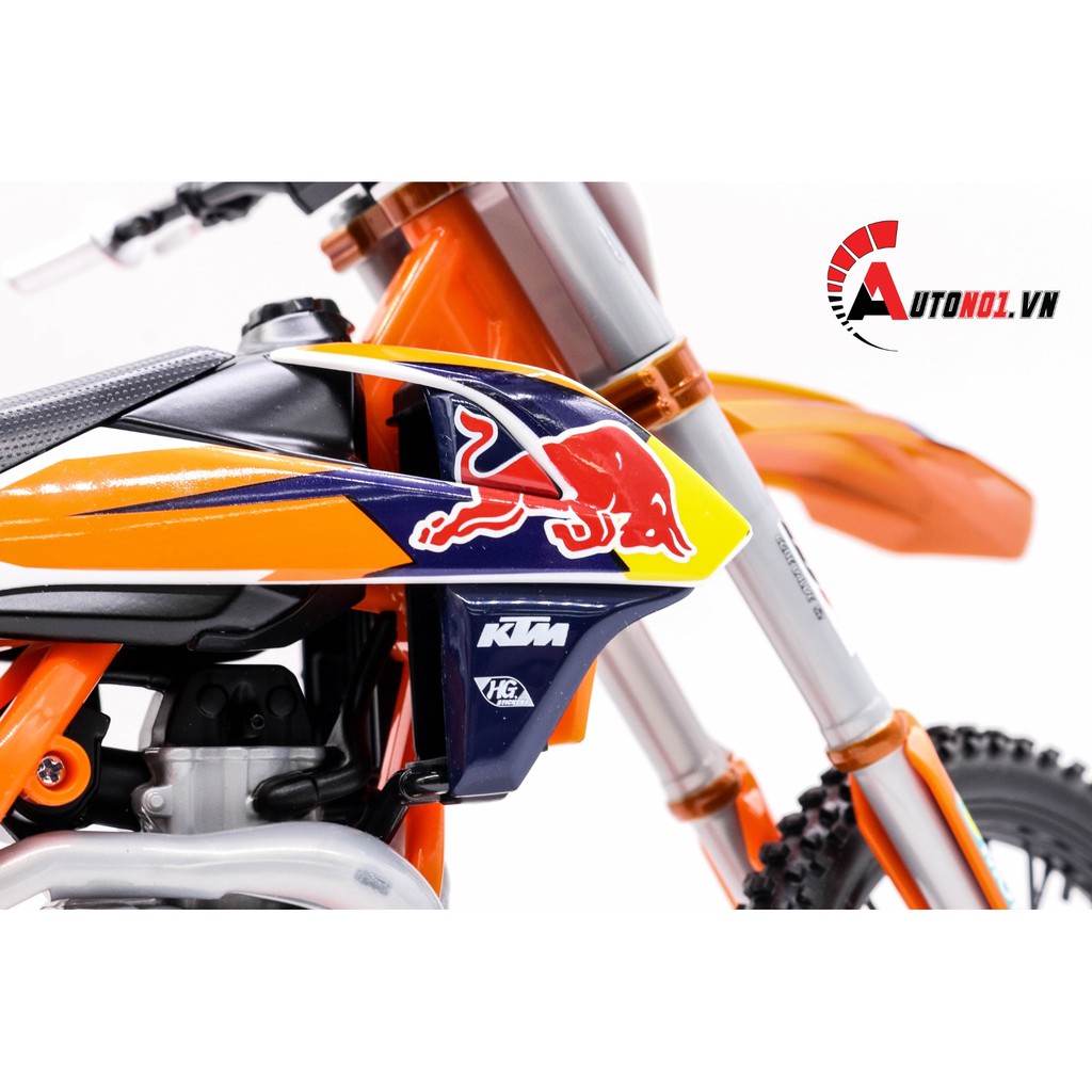 MÔ HÌNH XE ĐỊA HÌNH OFFROAD KTM 450 SX-F NUMBER 01 REDBULL 1:6 MAISTO 5421