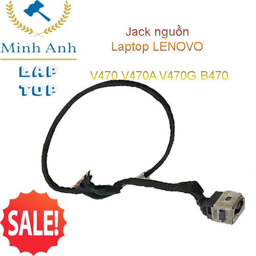 Rắc nguồn laptop DC Jack Lenovo B470 V470 470