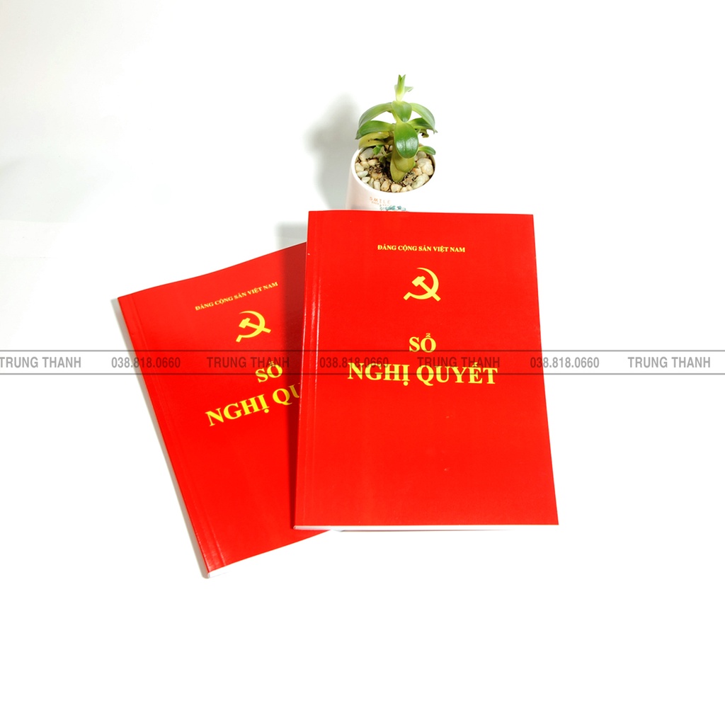 Sổ Nghị Quyết, kích thước A4, ruột 160 trang