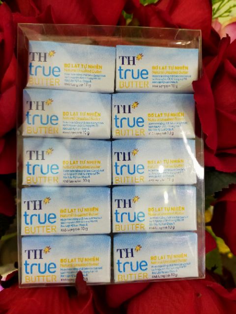 Chỉ giao hoả tốc HN Bơ lạt TH True milk vỉ 10 hộp mỗi hộp 10g