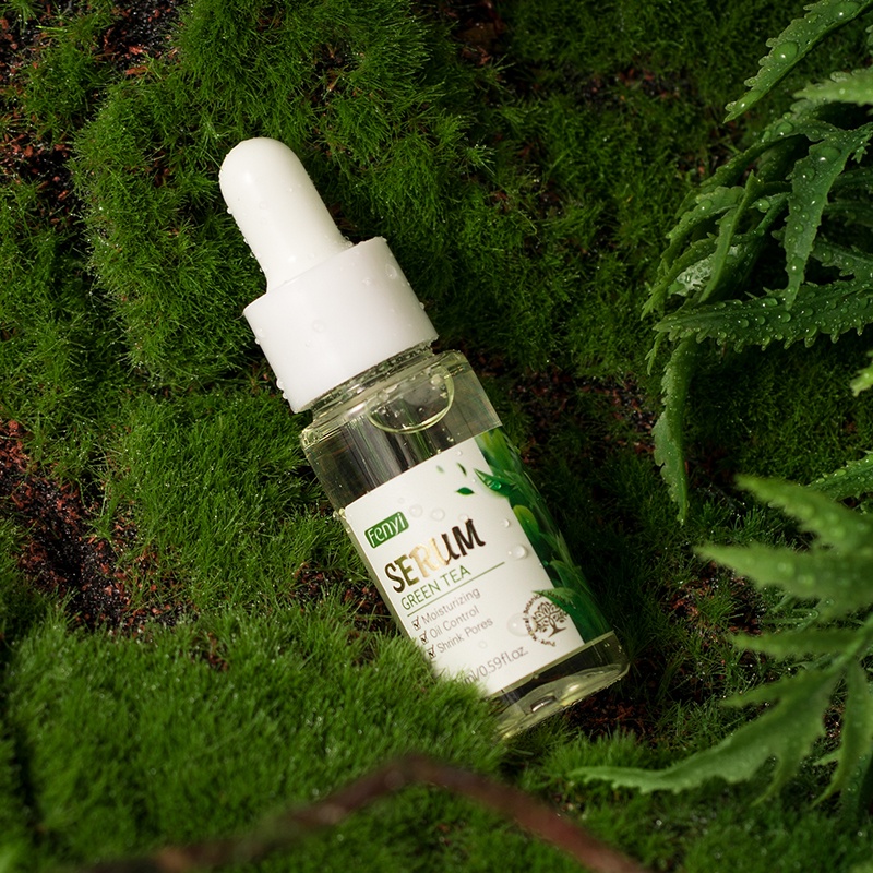Serum trà xanh Fenyi LAIKOU làm dịu mịn màng thu nhỏ lỗ chân lông bật tông trắng sáng cho làn da 17ml