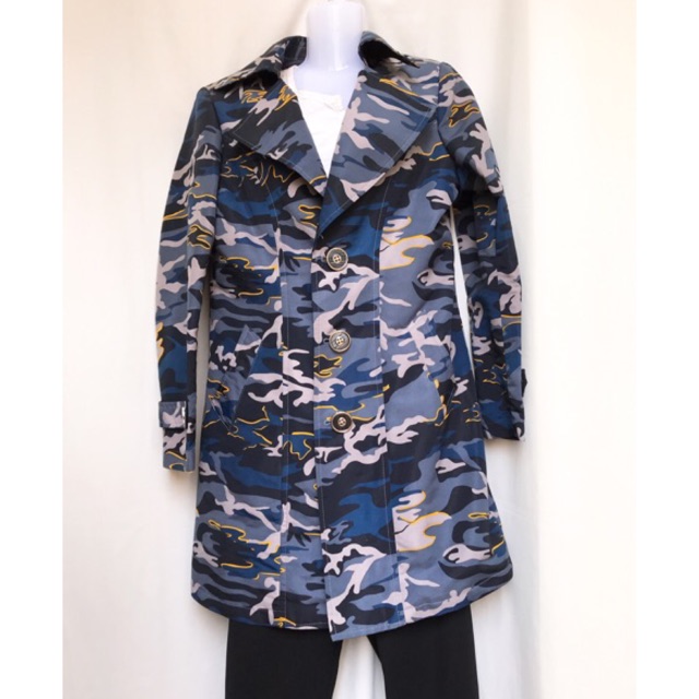Áo manteau rằn ri thanh lý