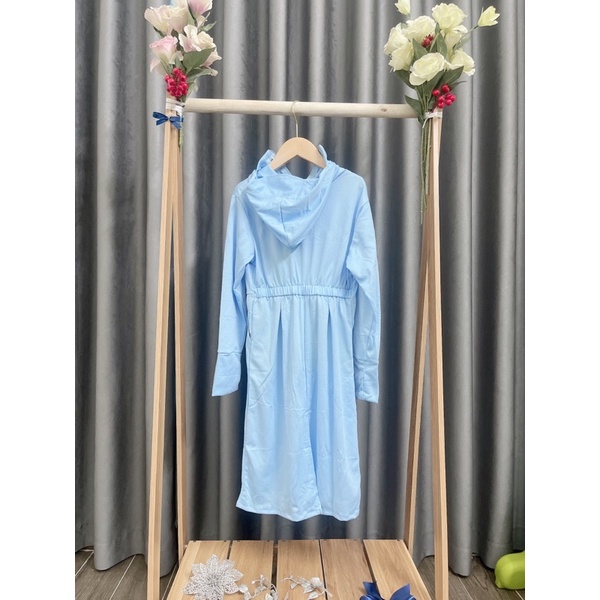 [2-12 tuổi] A2443 Áo chống nắng thông hơi vải xuất nhật cho bé gái từ 15-40kg