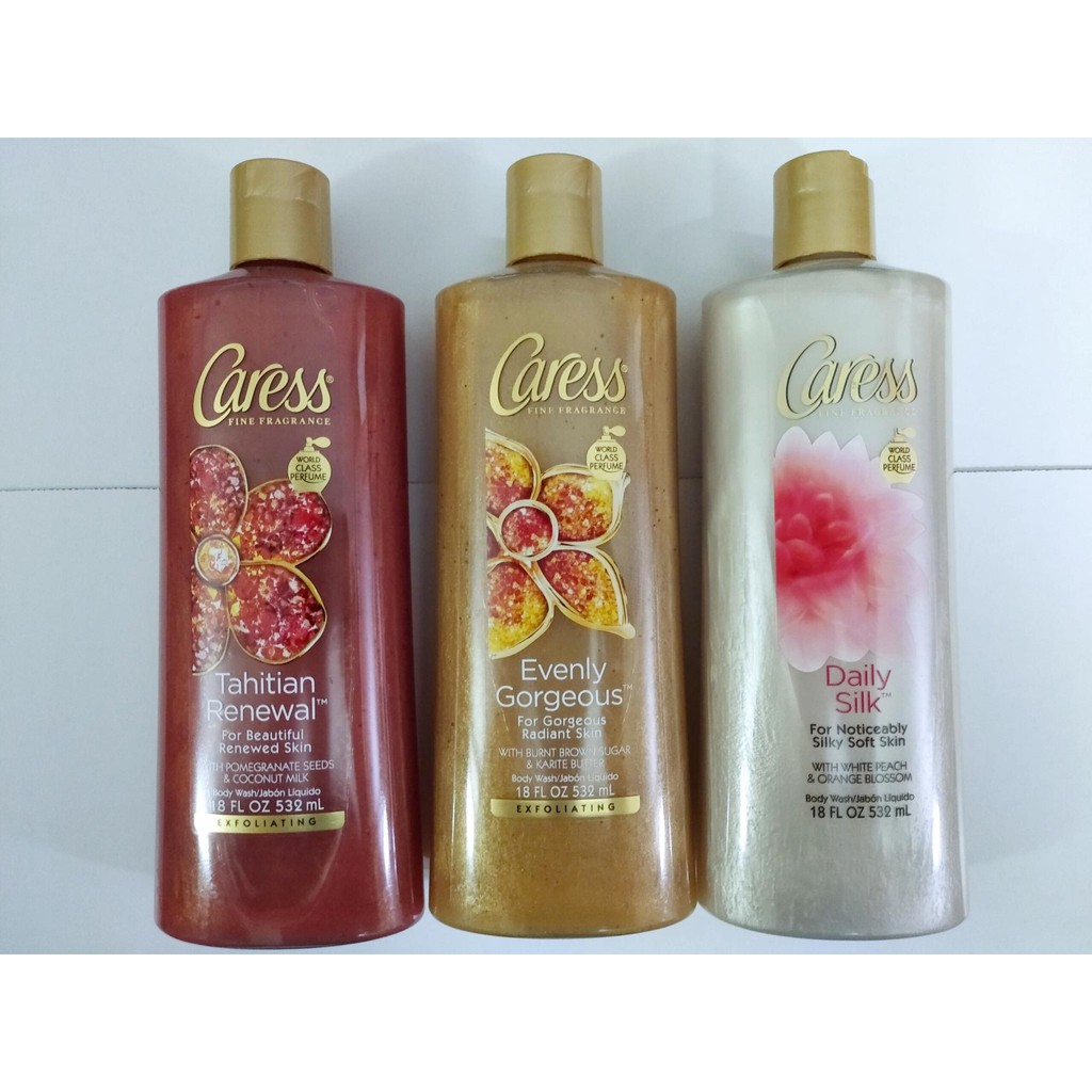 Sữa tắm dưỡng da hương nước hoa Caress (532ml)