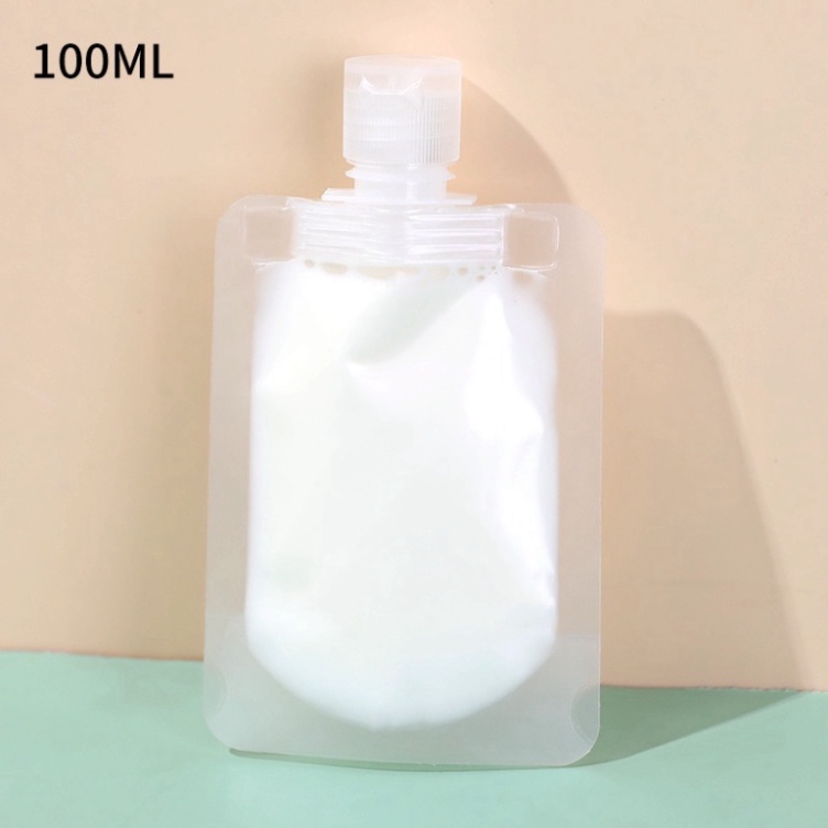 Bộ 3 bịch chiết mỹ phẩm , dầu gội dung tích 30/50/100ml có thể tái sử dụng, tiện lợi khi du lịch KABA