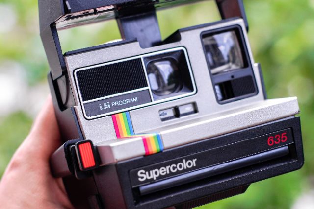 Máy chụp hình lấy ngay Polaroid Supercolor mới 100% fullbox