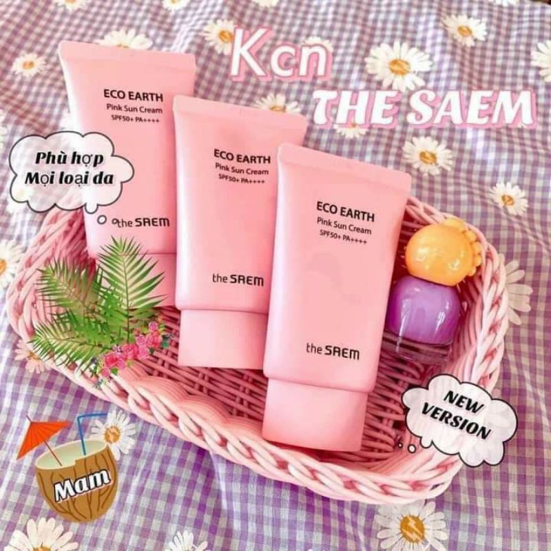 Kem chống nắng The Seam Eco Earth Power SPF50+++