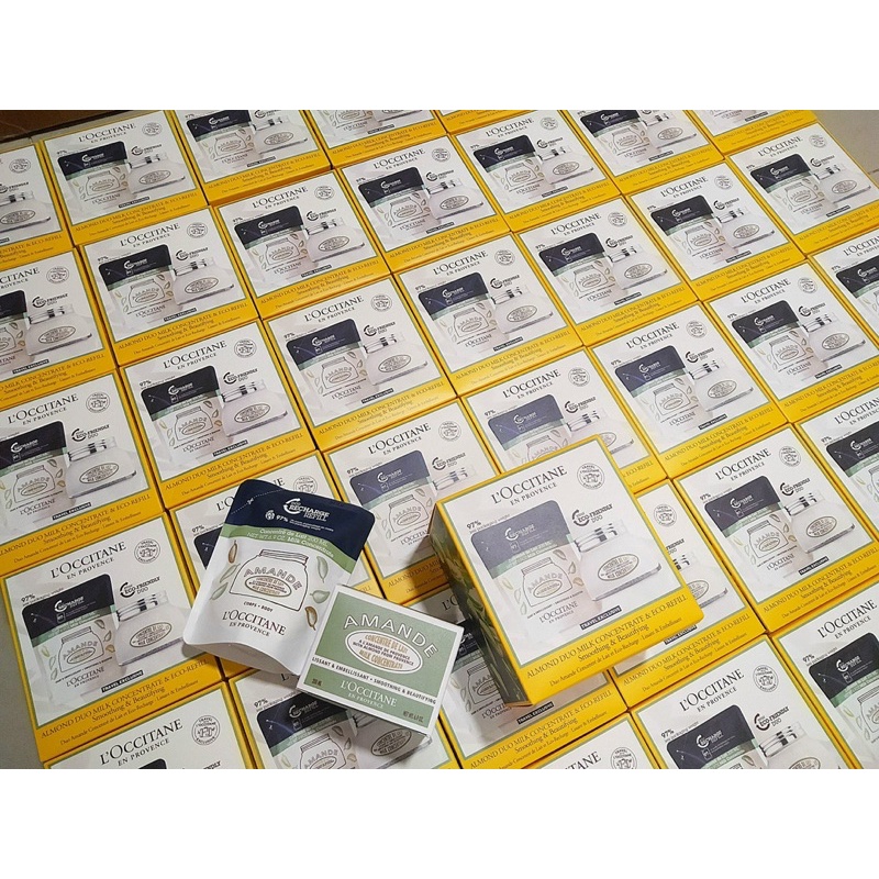 Kem dưỡng thể Loccitane hạnh nhân giúp săn chắc da - L'Occitane Almond Milk Concentrate cao cấp -