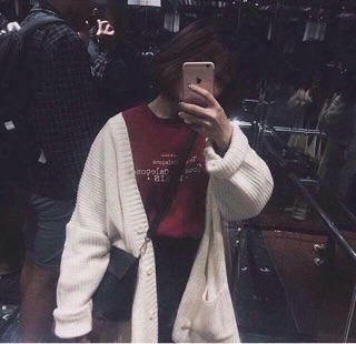Áo khoác len cardigan