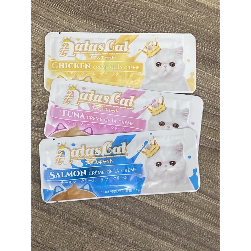 [Mã PET50K giảm Giảm 10% - Tối đa 50K đơn từ 250K] Aatas Cat cream sốt súp thưởng cho mèo 1 tuýp