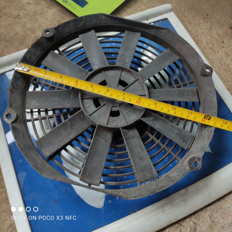 Quạt 12v DC tháo máy nhật . T