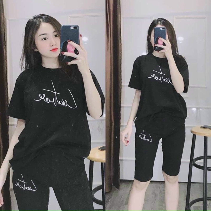 Đồ bộ nữ đồ bộ bigszie thun cotton mặc nhà đẹp giá rẻquần lững