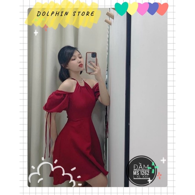 ✨BIGSIZE Đầm trễ vai✨