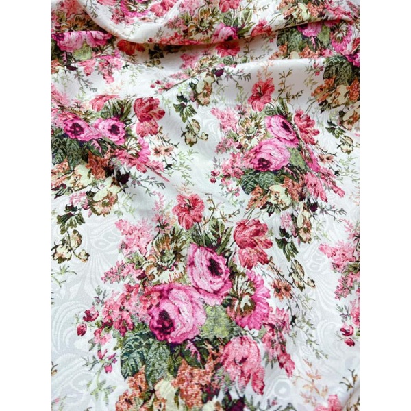 Vải gấm vân hoa 2022