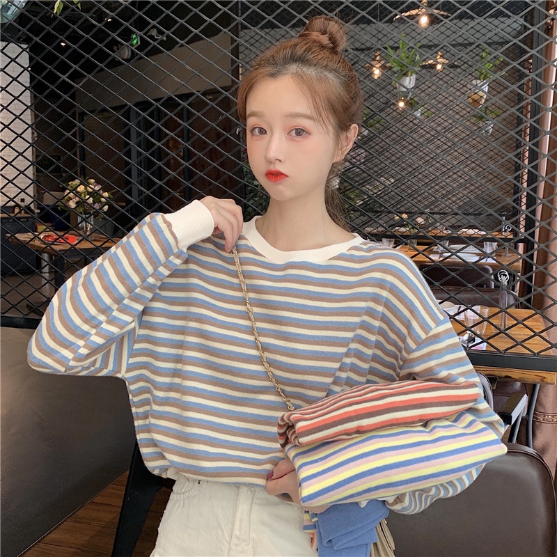 Áo sweater NZN dáng rộng thiết kế mới thời trang mùa xuân thu cho nữ