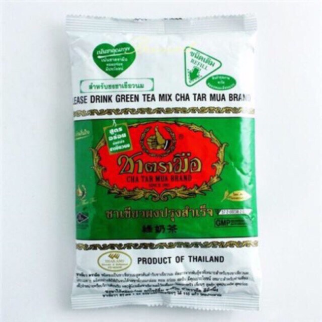Gói trà thái xanh 200g ( cam kết hàng chuẩn nhập thái)