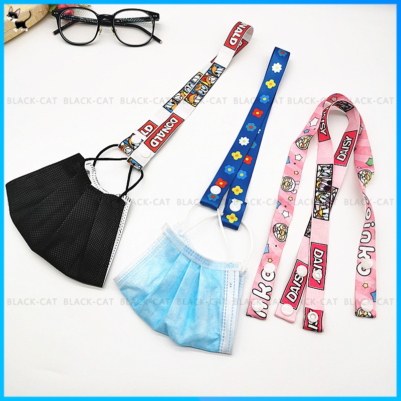 Dây Đeo Mặt Nạ Kiểu Hoạt Hình Chống Thất Lạc Tiện Dụng
