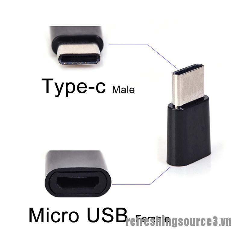Đầu Chuyển Đổi Micro USB Sang Type-C Chất Lượng Cao