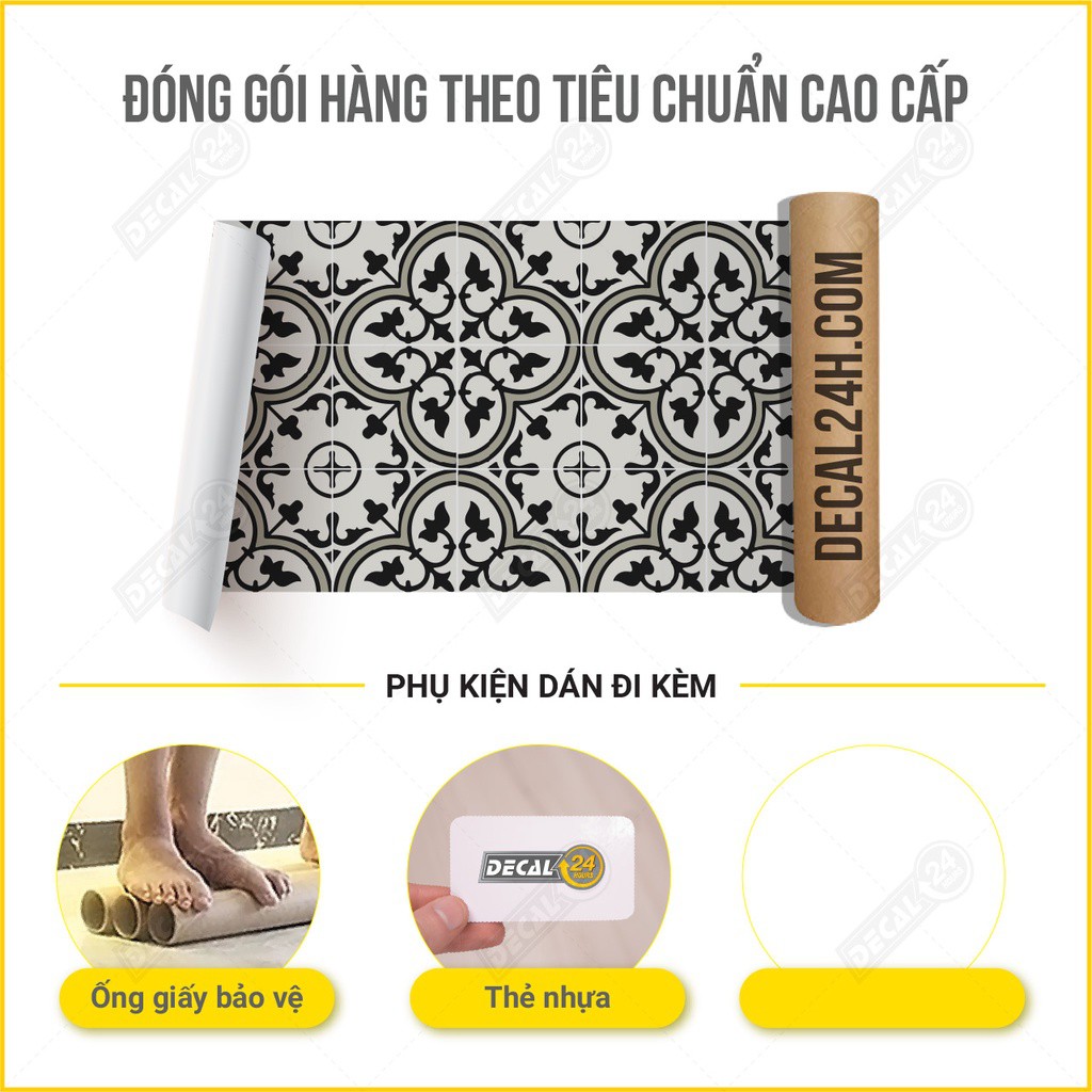 Cuộn 120 cm  decal dán nền DGB-098-DS - Khổ 60 cm