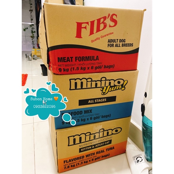 Hạt thức ăn cho mèo - Minino Cam 1kg3 Tuna - Vị Cá Ngừ 🐋