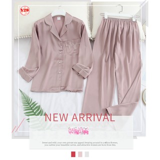 Pijama Lụa Dài Tay Cao Cấp Y29
