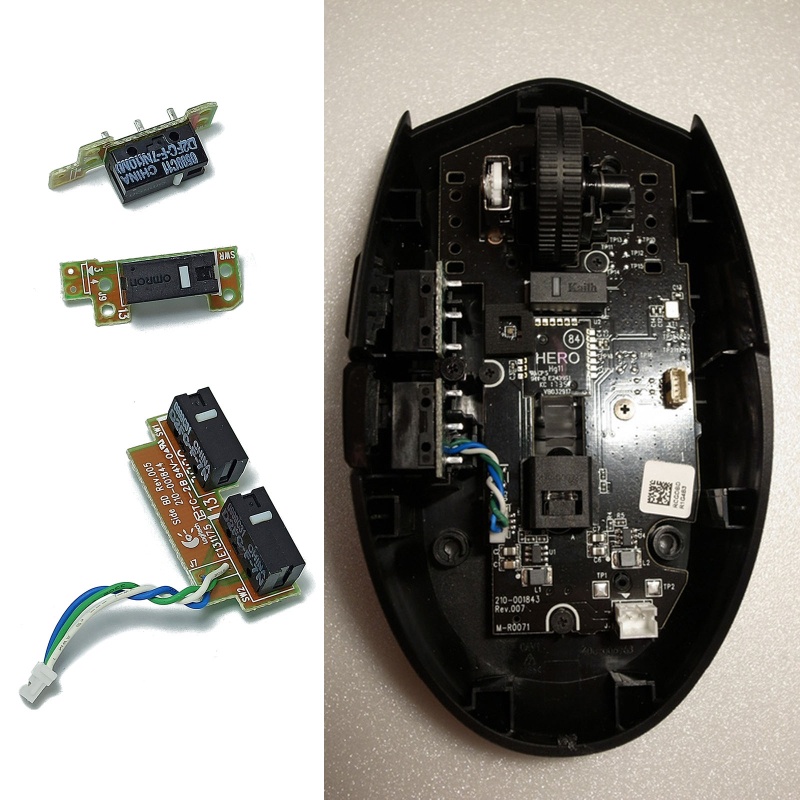 Bo Mạch Nút Bàn Phím Chuột Cho Logitech G304 G305