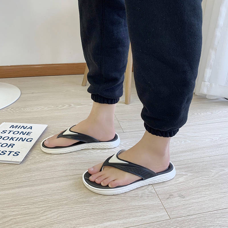 Dép tông nam Lật Dép Xỏ Ngón Đế Dày Chống Trượt Thời Trang