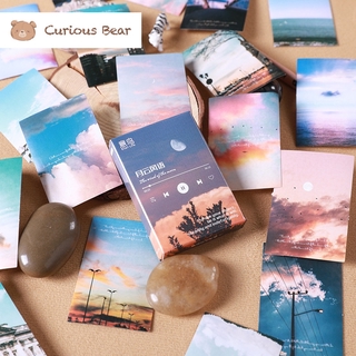 Bộ 30 Miếng Dán Trang Trí Họa Tiết Mây Đẹp Mắt