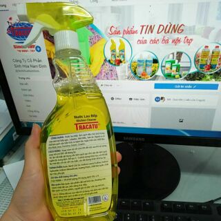 Nước lau bếp Tracatu 500ml