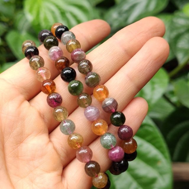 Vòng tay đa sắc size 7li( hợp đủ mệnh)_ van jw