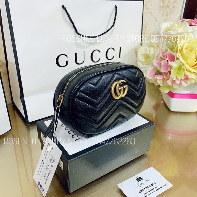 [Ảnh thật] Túi GUCCI BELT BAG SUPER VIP‼️ fullbox, túi, card Gucci marmont bụng lợn bao tử belt bag