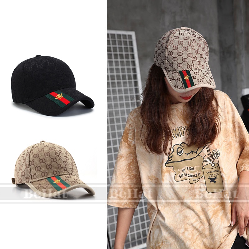 [BEST SELLER] Mũ Lưỡi Trai Đẹp, Con Ong, Họa Tiết VảI Chìm GUCIC, Chất liệu COTTON Mềm, Hút Mồ Hôi