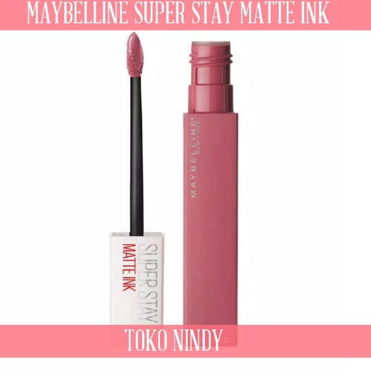 ✔ 7.7 Shopee - Maybelline Super Stay Matte Ink Ink Maybelline Superstay