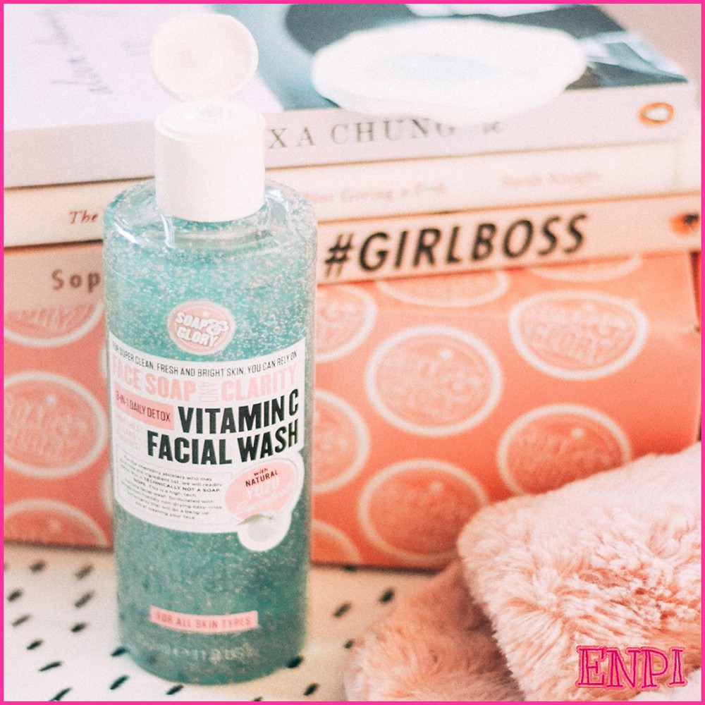 [Mã COS1904 giảm 8% đơn 300K] SRM detox da Soap&Glory 3in1 Vitamin C Facial Wash | BigBuy360 - bigbuy360.vn