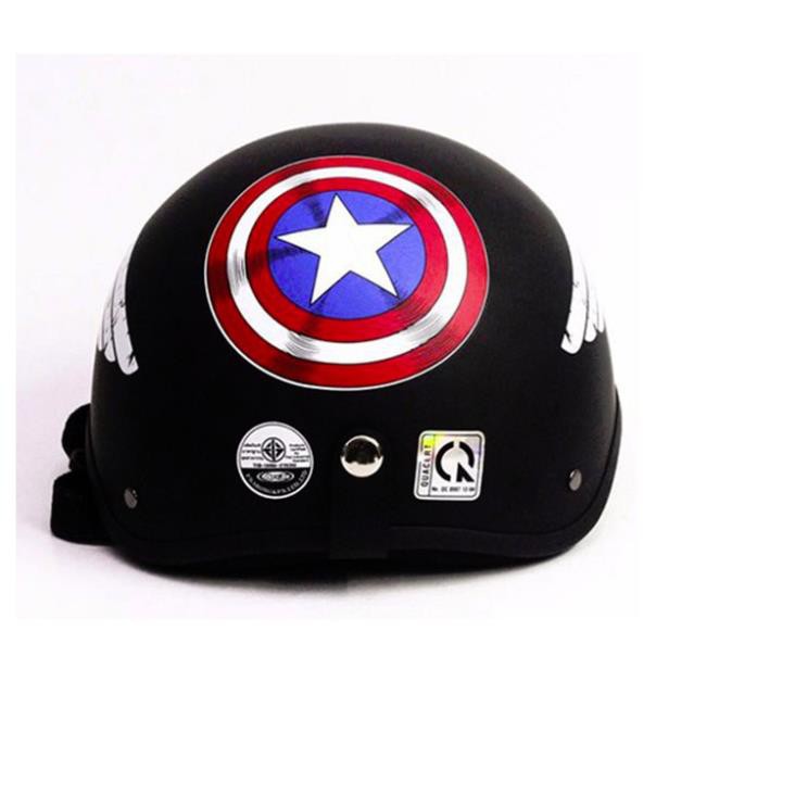 Mũ bảo hiểm 1/2 đầu Captain America - ASA HELMETS