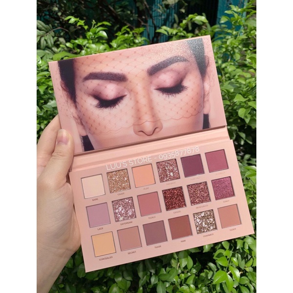 Bảng Màu Mắt Huda Nude