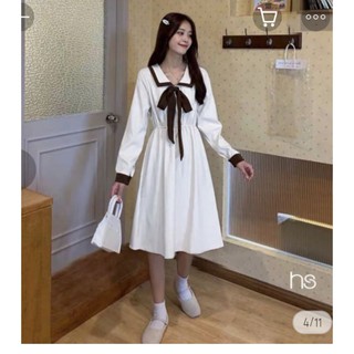 Đầm Nữ thủy thủ dễ thương