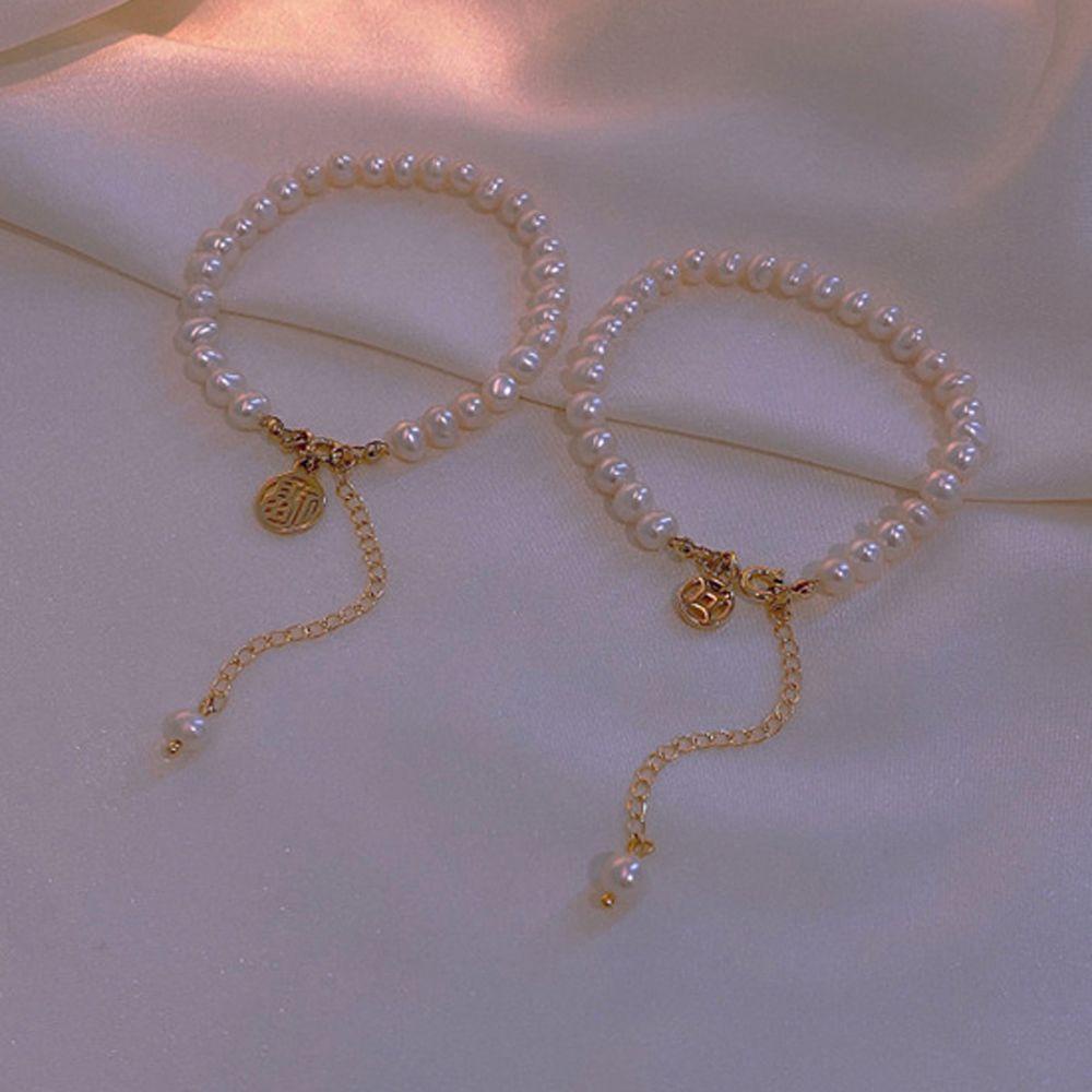 Vòng Tay Dây Xích May Mắn Phong Cách Baroque Cổ Điển Thời Trang Cho Nữ