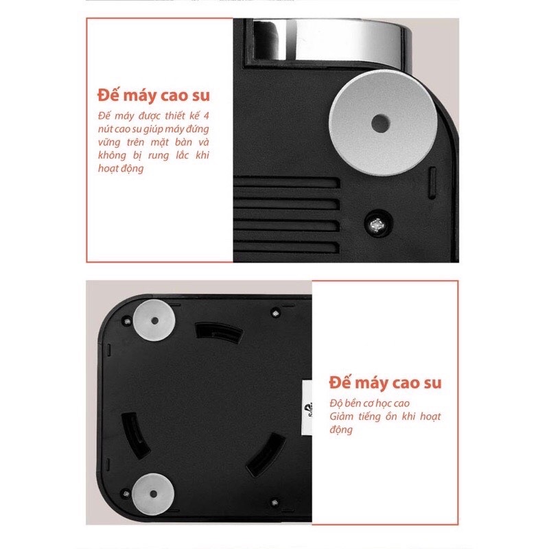 Máy Nhồi Bột Kiêm Đánh Trứng Đa Năng UNIE EM2,  Dung Tích 5L