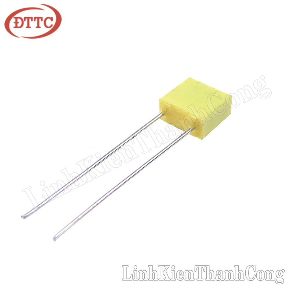 Bộ 2 Chiếc Tụ 0.1uF 104J 100V Màu Vàng 5mm