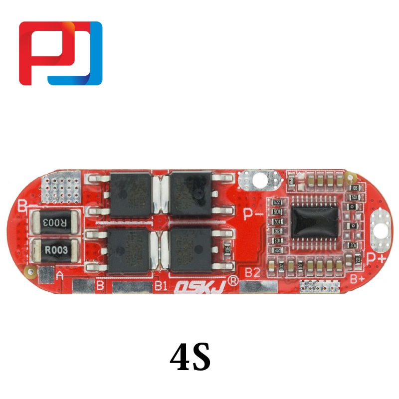 Bảng Mạch Sạc Pin Lithium 18650 Lipo Bms 18650 1S 2S 10A 3S 4S 5S 25A Bms