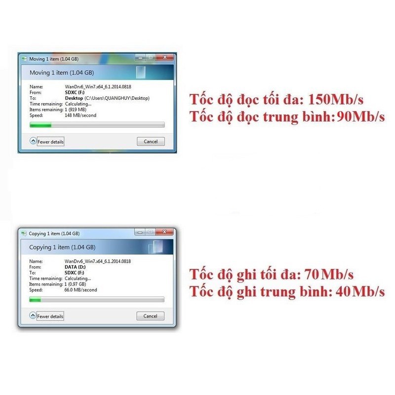 Thẻ nhớ 64gb U3 micro SD chuẩn tốc độ cao | BigBuy360 - bigbuy360.vn