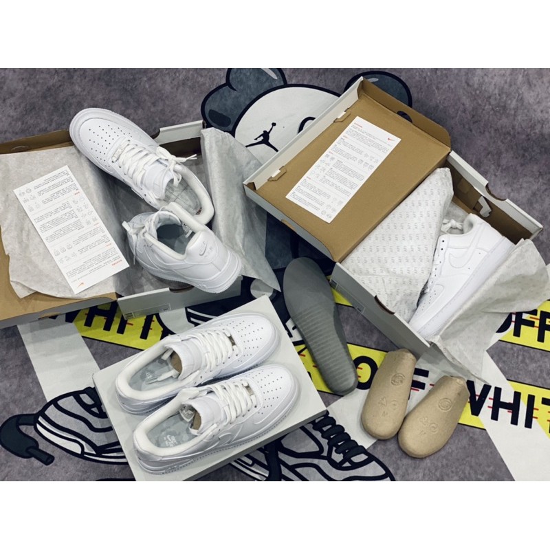 [AGsneaker] Giày thể thao dây buộc trắng tinh đi đúng size... | BigBuy360 - bigbuy360.vn