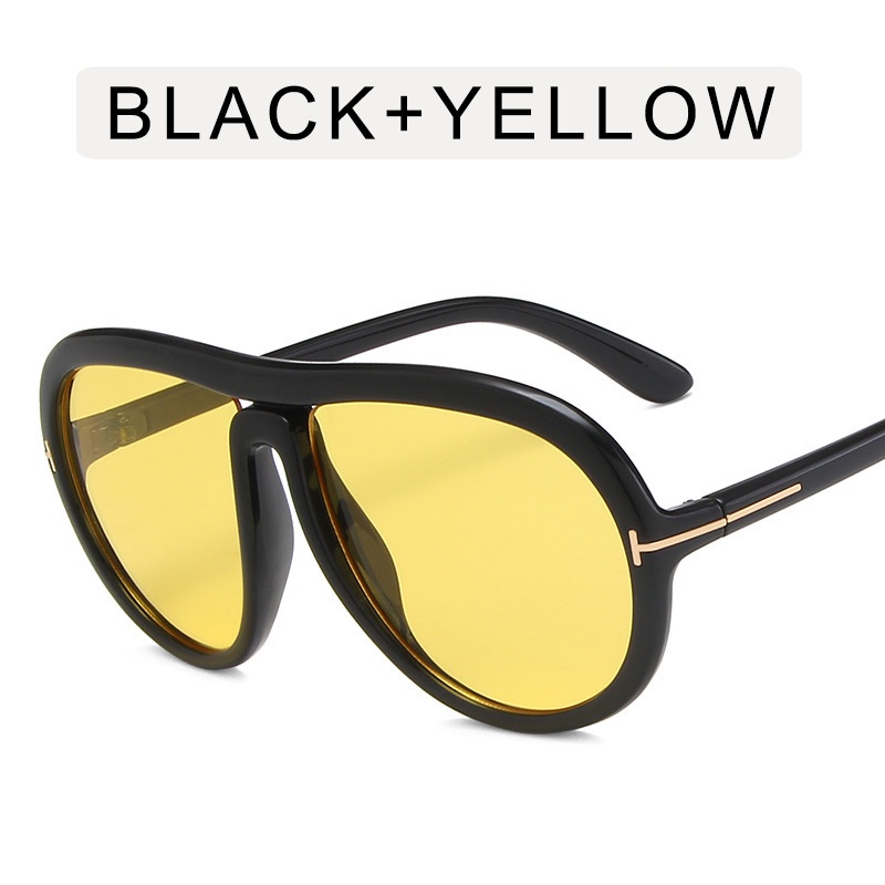 Kính Chống Nắng Gọng Lớn Thời Trang Phương Tây Cổ Điển