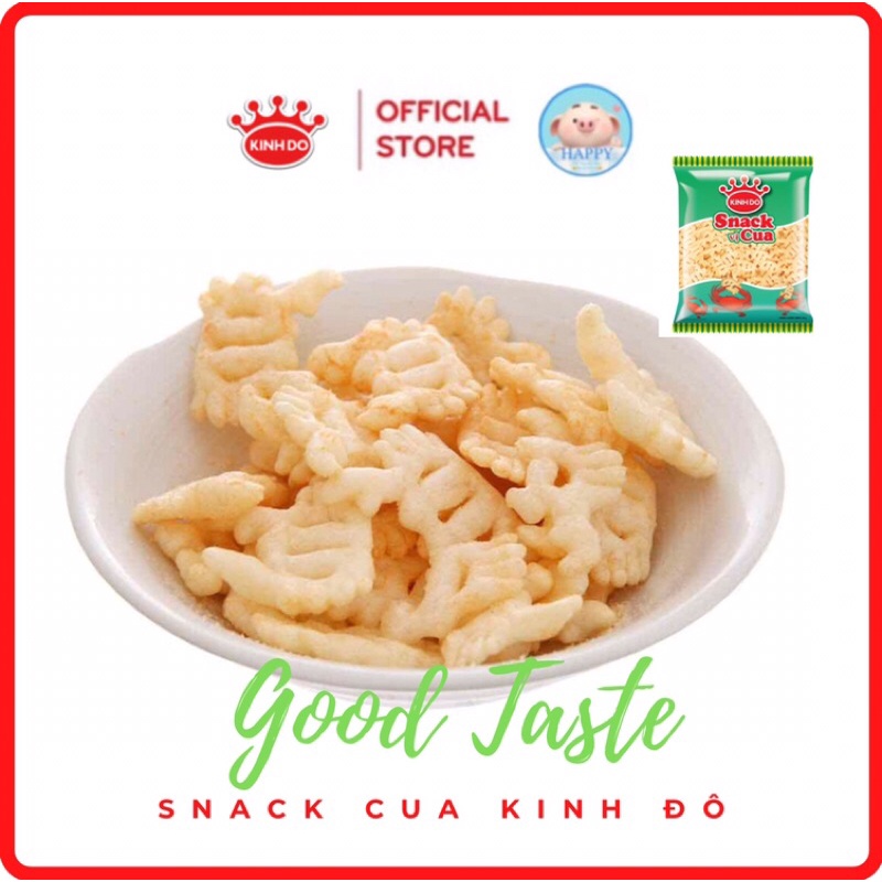 [ Bánh tuổi thơ ] Snack cua KINH ĐÔ gói 32g